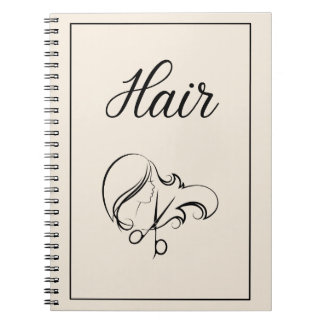 Cuaderno de cabello | Cuaderno beige cálido