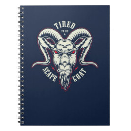 Cuaderno de cabra linda mascota animal niños ganad