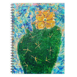 Cuaderno de Cactus con flores