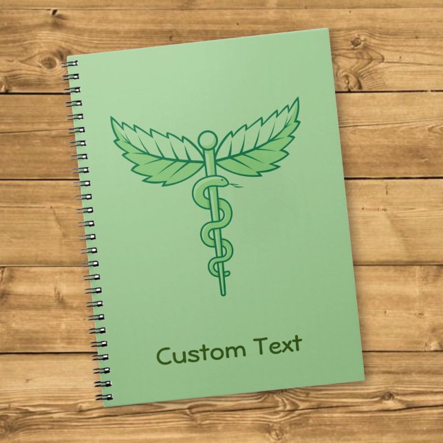 Cuaderno de Caduceo con Hojas (Subido por el creador)
