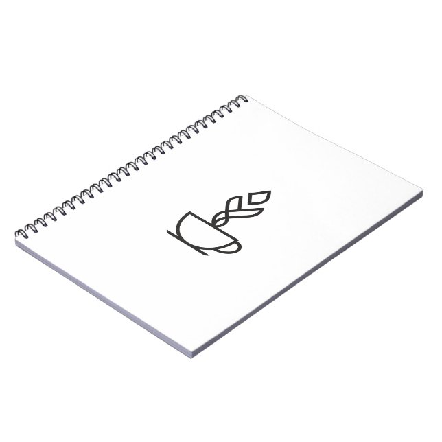 Cuaderno de café geométrico minimalista (Lado Izquierdo)