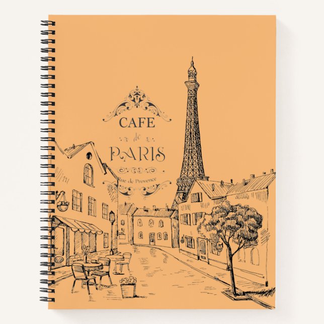 Cuaderno de Café París (Anverso)