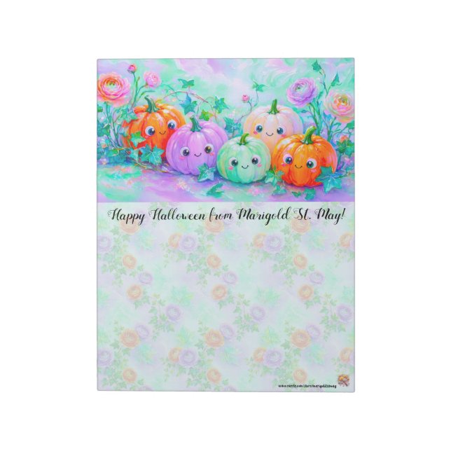 Cuaderno de Calabazas Felices (Lado Izquierdo)