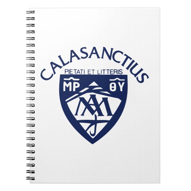 Cuaderno de Calasanctius (Frente)