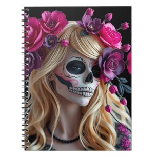Cuaderno de calavera azucarera