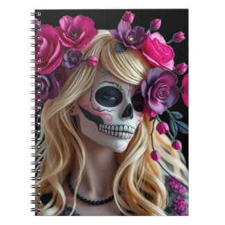 Cuaderno de calavera azucarera
