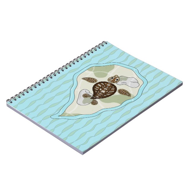 Cuaderno de Callie la Tortuga Marina (Lado Izquierdo)