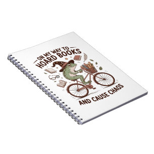 Cuaderno De Camino a Acumular Libros y Causar Caos Rana Div