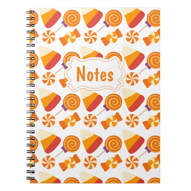 Cuaderno de Candy de Halloween (Frente)