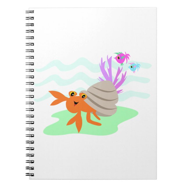 Cuaderno de cangrejo ermitaño (Frente)
