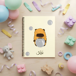 Cuaderno de Capibara Adorable – Un Diseño Suave pa