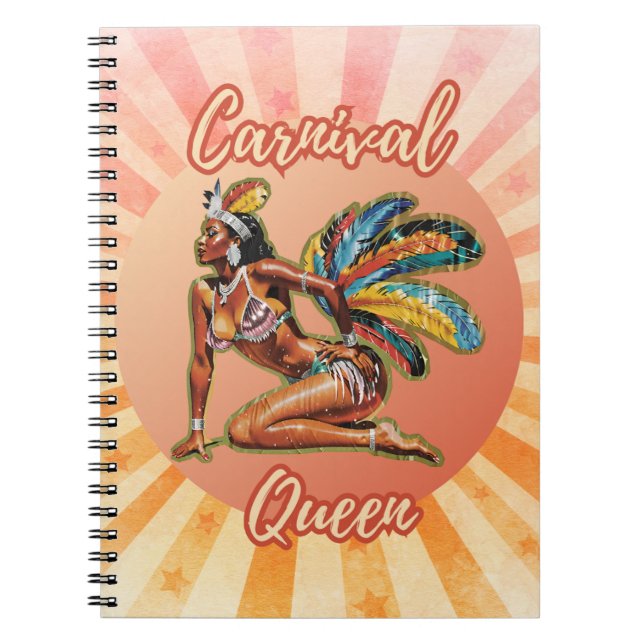 Cuaderno de Carnaval de Reina Caribe (Frente)