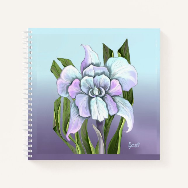 Cuaderno de carnet de flor de Smeraldo (Anverso)