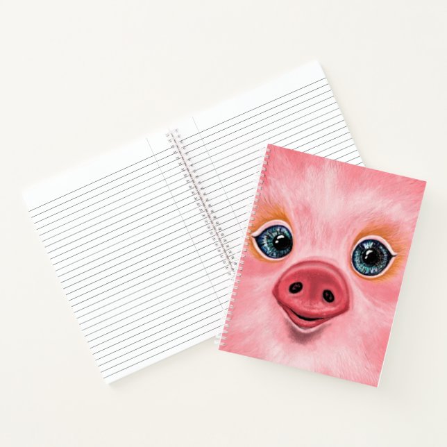 Cuaderno de Cerdo Adorable (Interior)