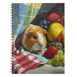 Cuaderno de Cerdo y Fruta de Guinea con vida
