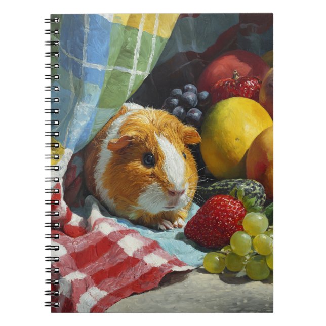 Cuaderno de Cerdo y Fruta de Guinea con vida (Frente)