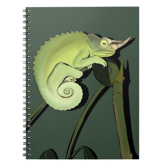 Cuaderno de Chameleon de Jackson (Frente)