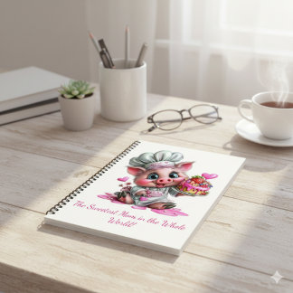 Cuaderno de Chef Cerdo Mamá Más Dulce
