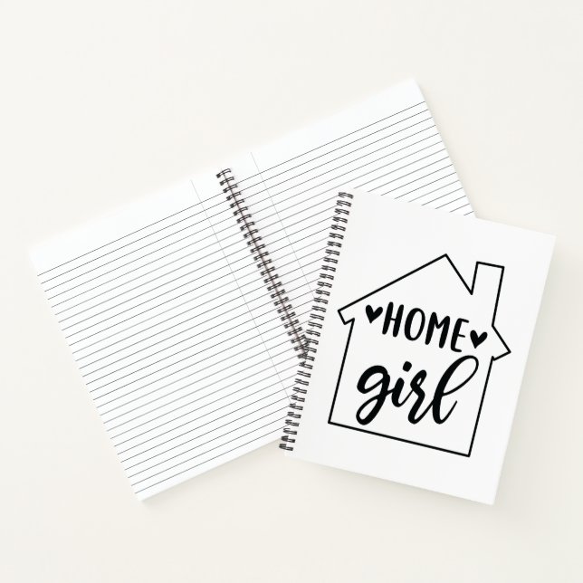 Cuaderno de chica de casa (agente inmobiliario) (Interior)