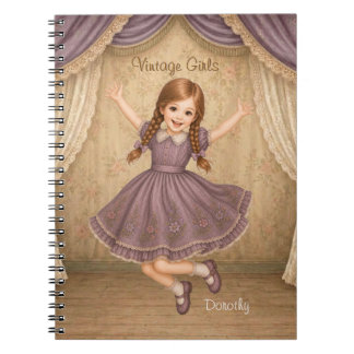 Cuaderno de chicas vintage con Dorothy - Salto emo