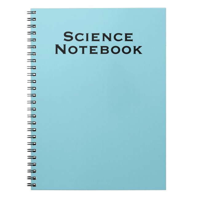 Cuaderno de Ciencia Minimalista (Frente)
