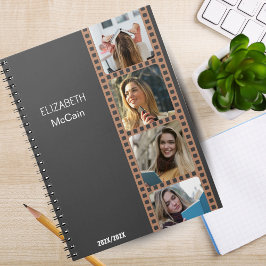 Cuaderno de ciencia personalizado Brown | Photo Bo