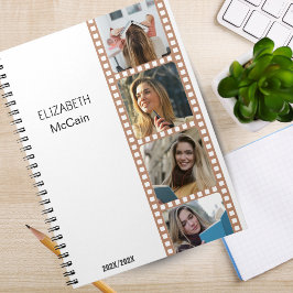 Cuaderno de ciencia personalizado de cabina de fot