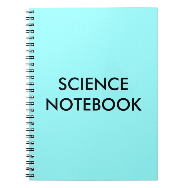 Cuaderno de ciencias para estudiantes (Frente)