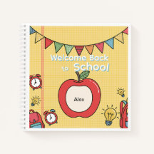 Cuaderno de ciencias personalizado para el regreso