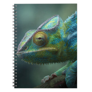 Cuaderno de cierre de Chameleon colorido