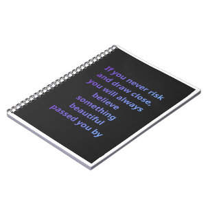Cuaderno de citas con estética de Dark Academia