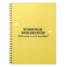Cuaderno de citas divertidas no habilitado Autosav