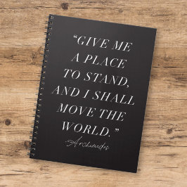Cuaderno de citas Inspiradoras de Arquímedes