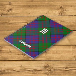 Cuaderno de Clan MacDonald Tartan