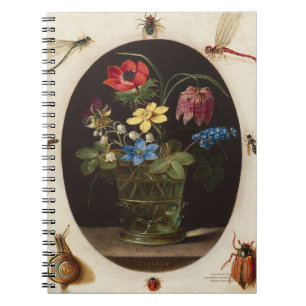 Cuaderno de Clara Peeters Bodegón con flores