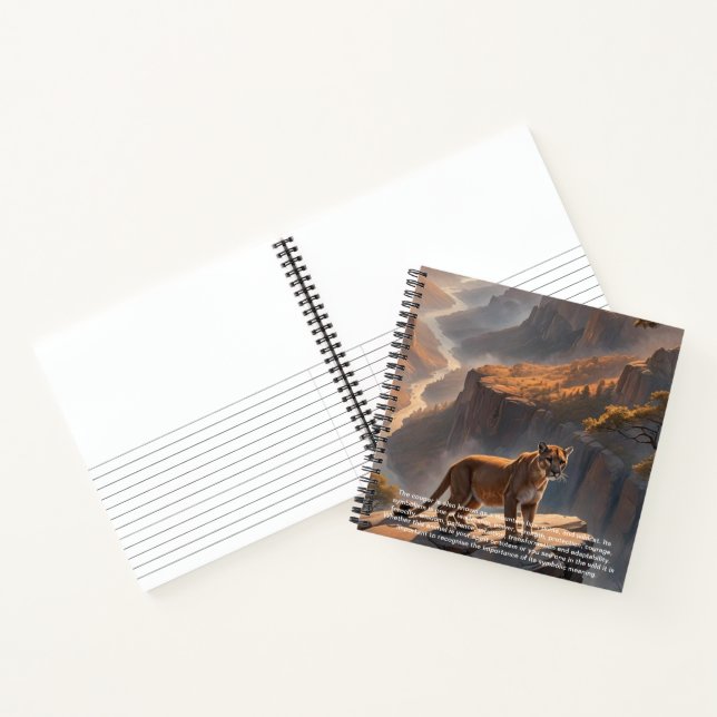 Cuaderno de cobertura dura Cougar (Interior)