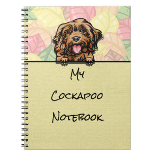 Cuaderno de Cockapoo de Peeking