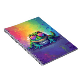 Cuaderno de Cocodrilo con Gafas de Sol