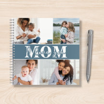 Cuaderno de Colage de 4 Fotos para el Día de la Ma