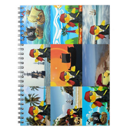 Cuaderno de Collage del Pirata Danny Duck