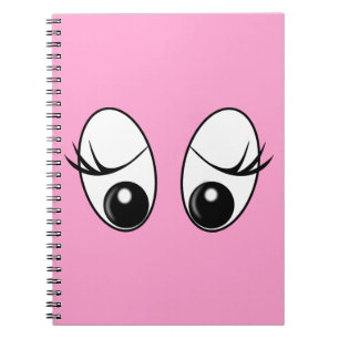 Cuaderno de colores Personalizados de ojos curioso