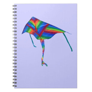 Cuaderno de cometas coloridas
