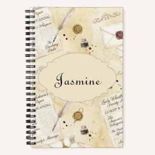 Cuaderno de Compañía de Prosa Romántica Personaliz