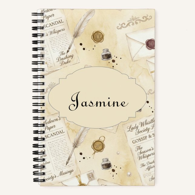 Cuaderno de Compañía de Prosa Romántica Personaliz (Anverso)