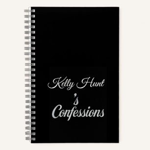 Cuaderno de Confesiones con Nombre Personalizado R