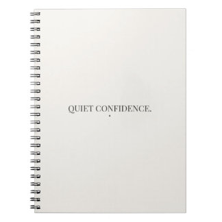 Cuaderno de Confianza Silenciosa – Minimalista