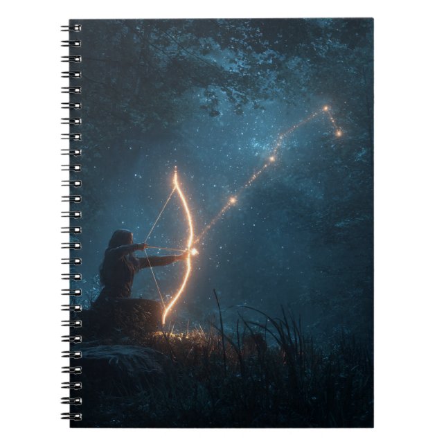 Cuaderno de Constelación Sagittarius Archer (Frente)