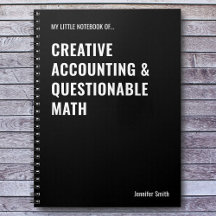 Cuaderno de Contabilidad Creativa y Matemáticas Du