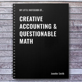 Cuaderno de Contabilidad Creativa y Matemáticas Du