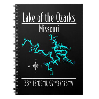 Cuaderno de Coordenadas del Lago de los Ozarks Mis